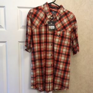 Harley-Davidson button up short sleeve shirt